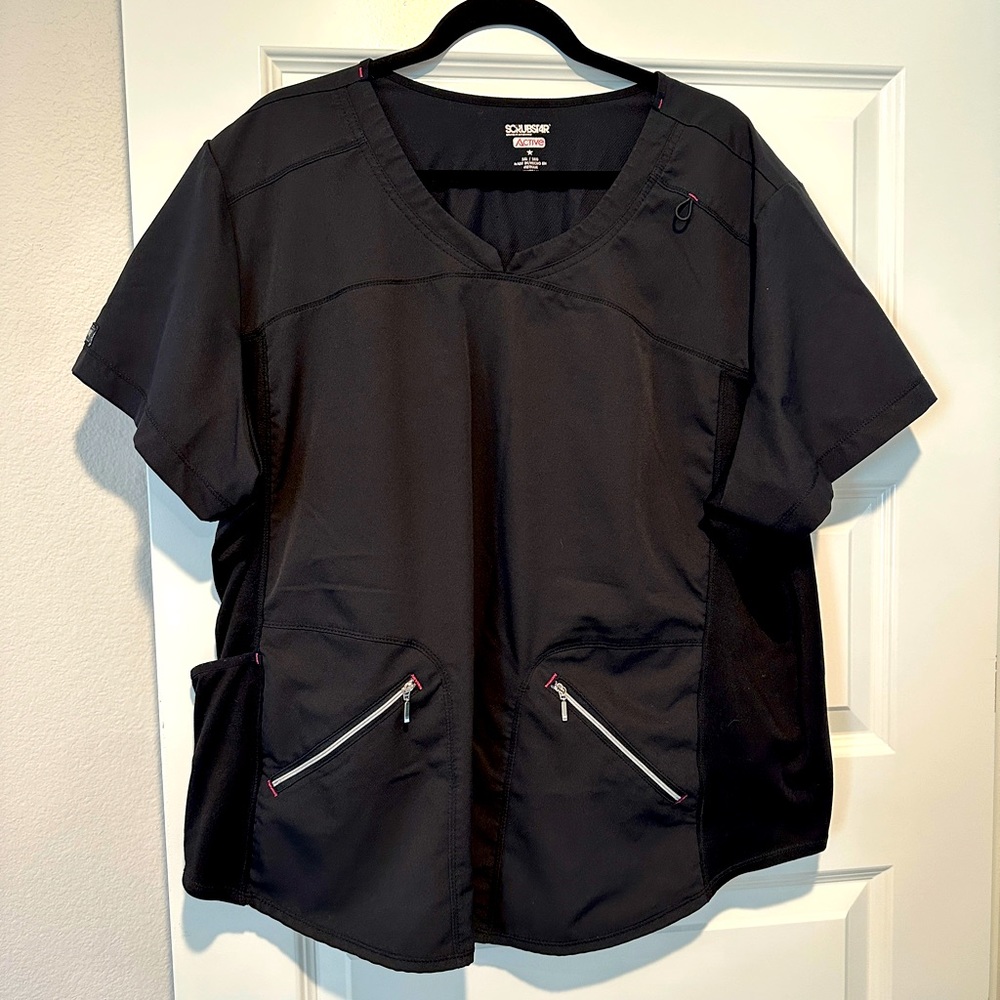 Plus Size Women’s Scrub Top